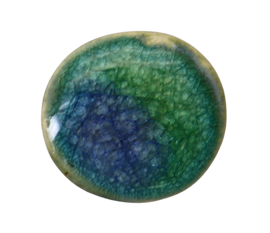 CERAMIC BROOCH