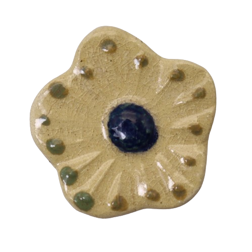 CERAMIC BROOCH