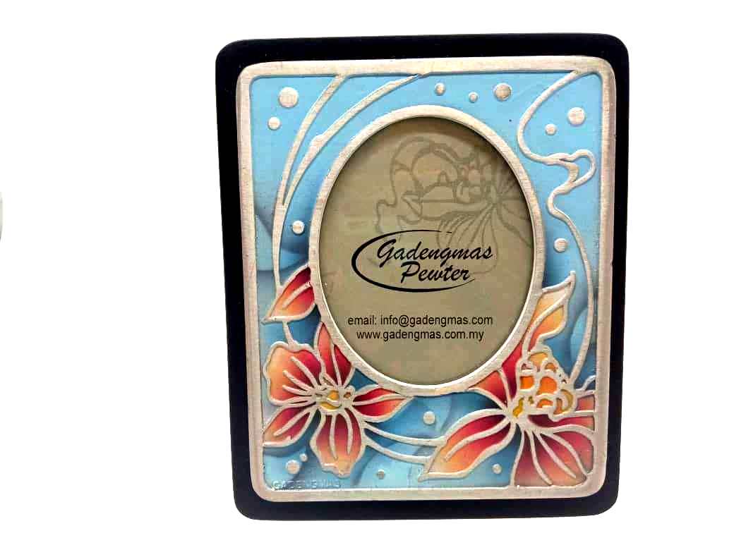 PHOTO FRAME PEWTER