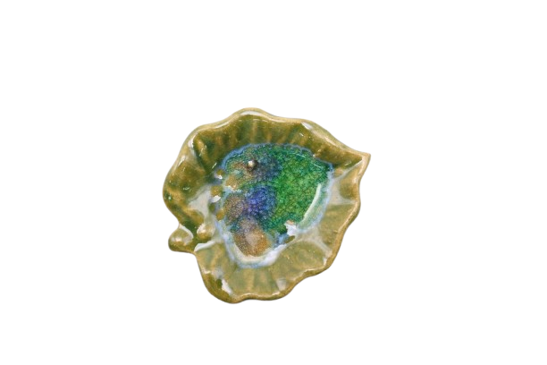 BETEL LEAF SHAPED DECO PLATE