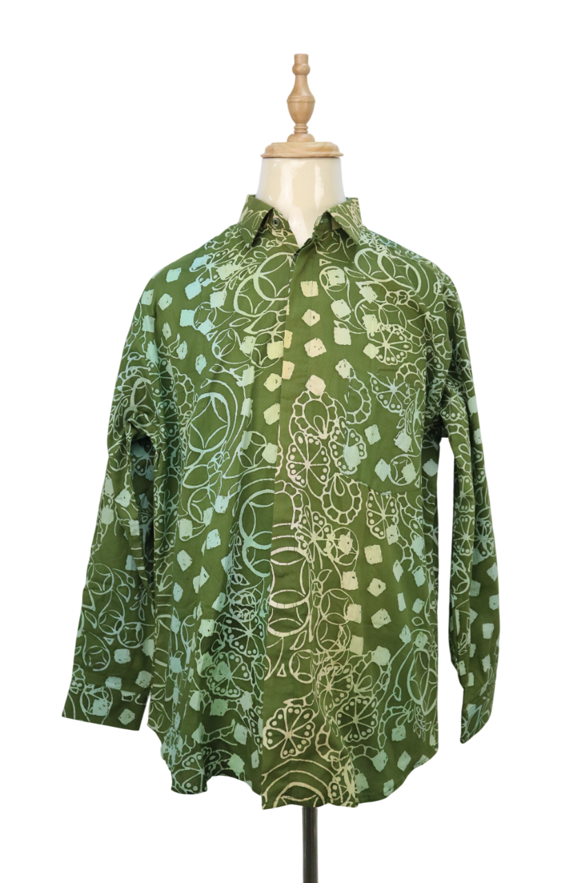 KEMEJA BATIK TANGAN PANJANG